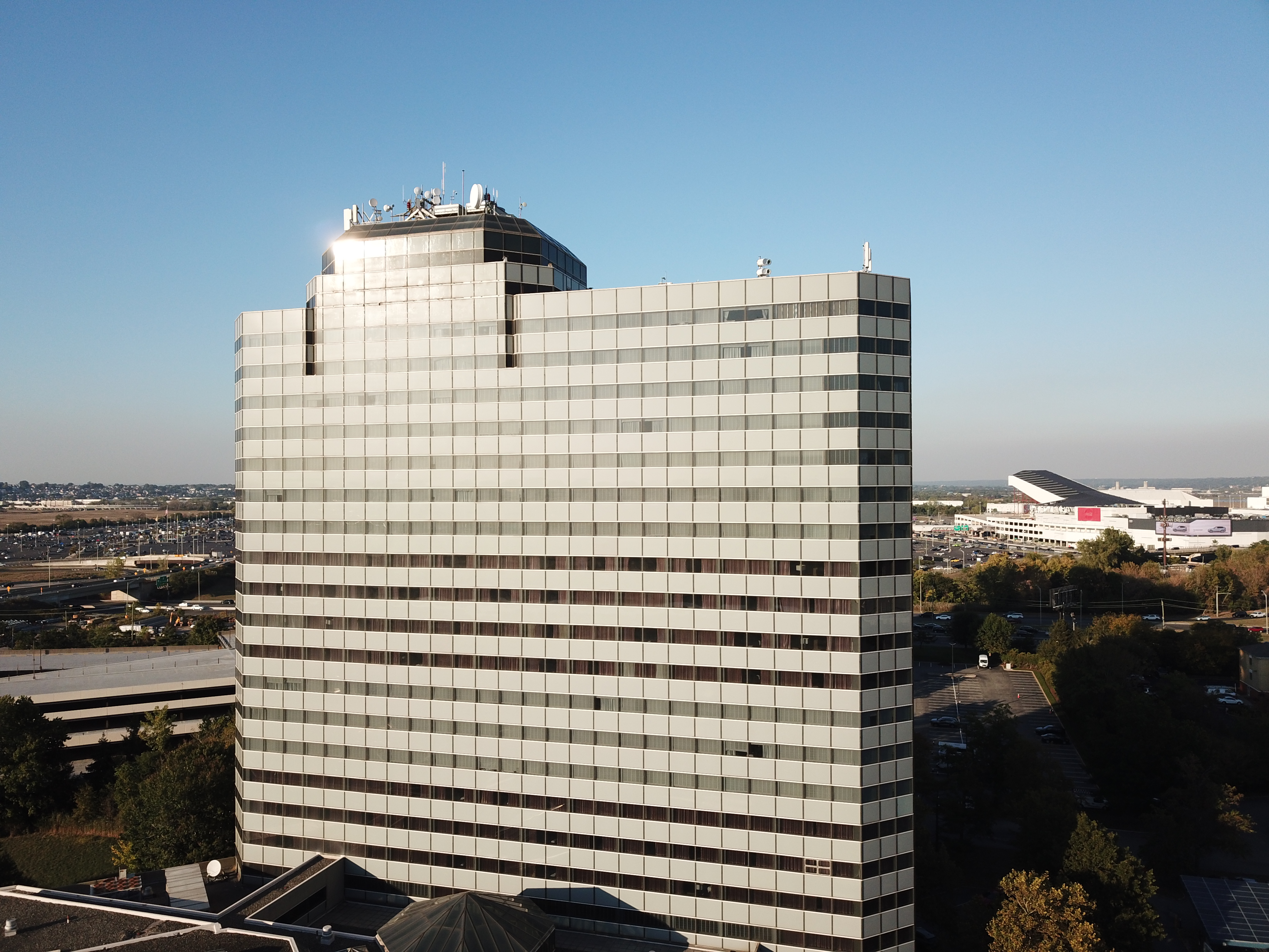 Existing hotel exterior